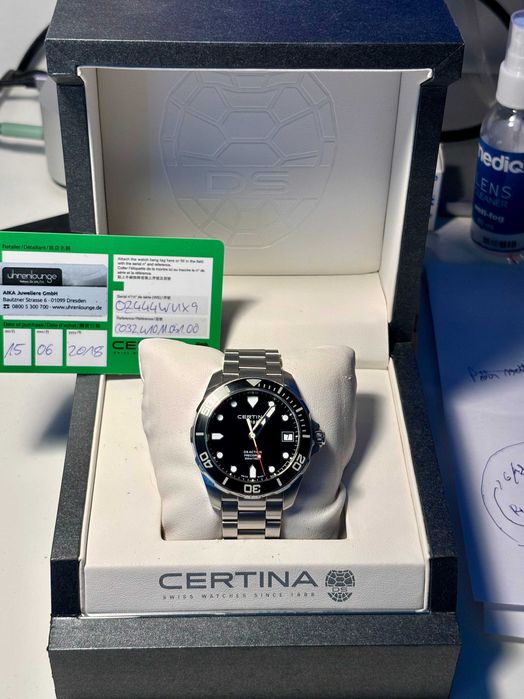 Certina DS Action Diver 41mm (Longines Seiko Hamilton)