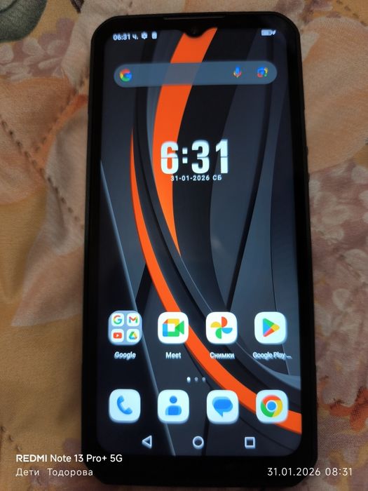 Продавам в гаранция Oukitel WP39 5G, 6GB, 256GB, Green