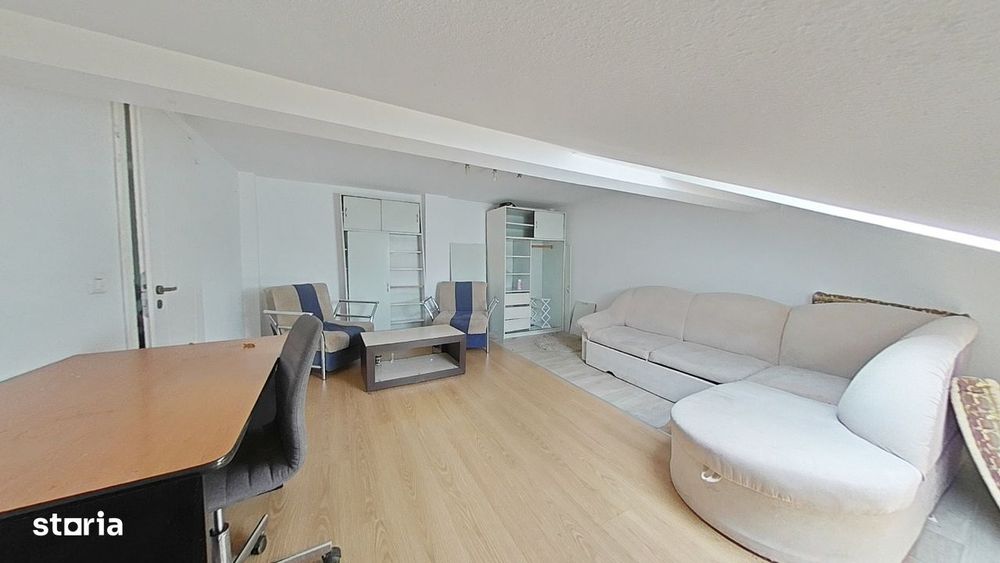 Apartament cu 2 camere de inchiriat – Mansarda, zona Centrala – Ar