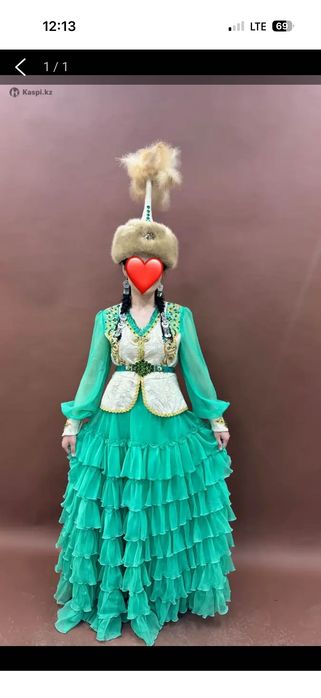 Казахский национальный платье