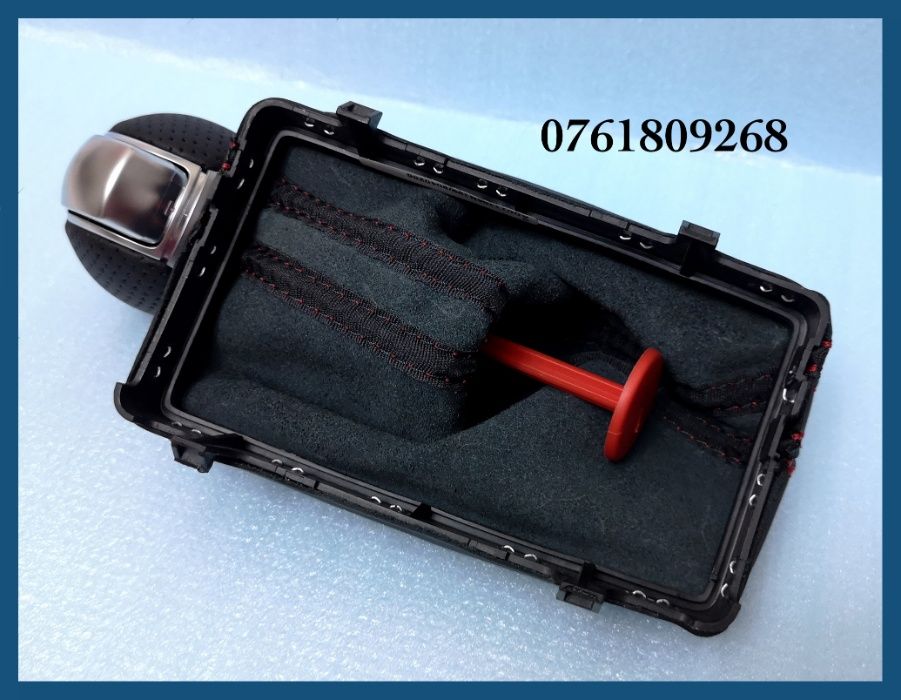 Manson + nuca schimbator PIELE OEM Stronic Audi A1 / A3 / A6 / A7 / Q3