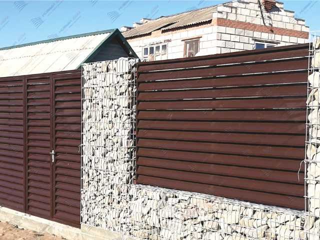 Забор жалюзи еврозабор