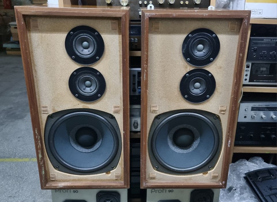 Boxe vintage 3 căi Tandberg TL 3520,Scan-Akustik(Seas),Realistic