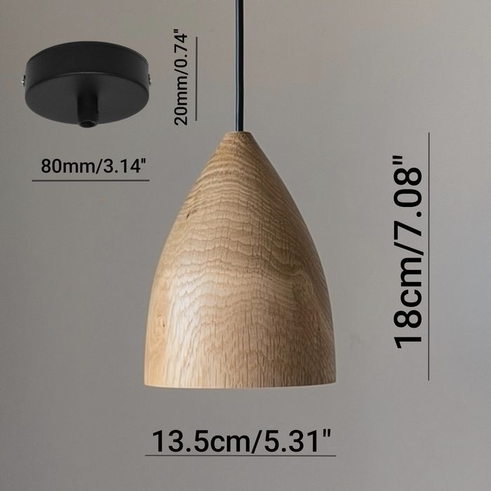 Пендел от натурално дърво