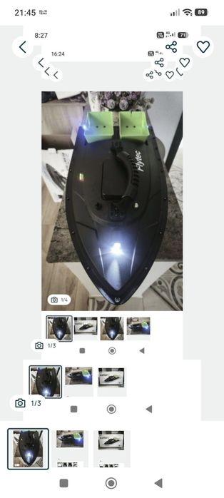 Vând Navomodel flytec 18000 +husa