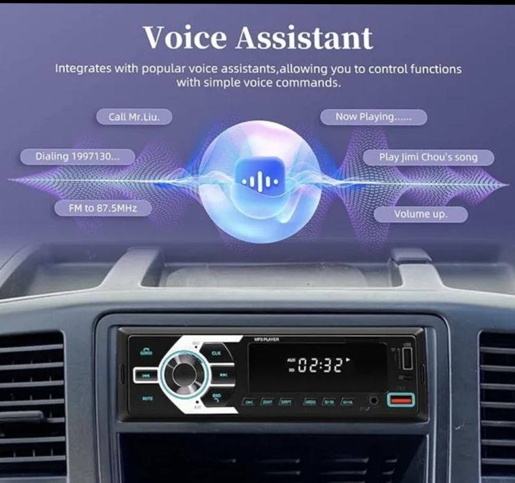 Автомагнитола и тестер аккумулятора