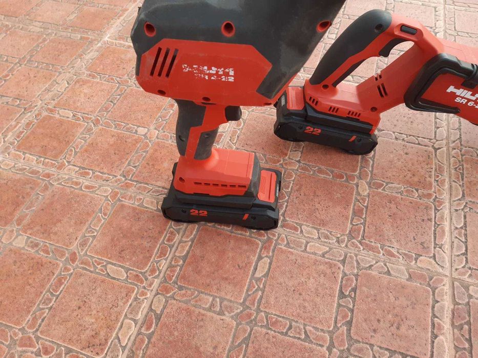 Hilti SR6 22 - Hilti SR4 22 - акумулаторен саблен трион