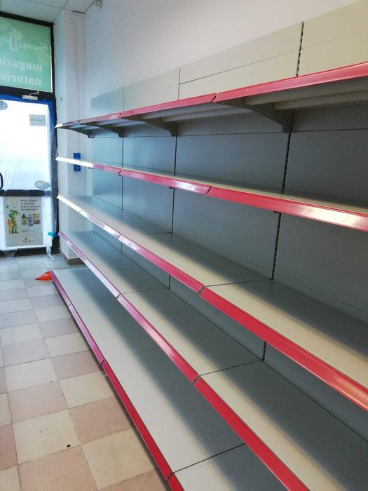 Rafturi metalice noi de magazin