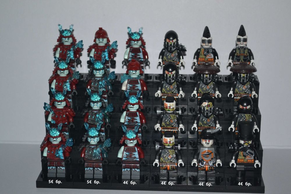 LEGO Ninjago минифигурки {2} / Ниджаго