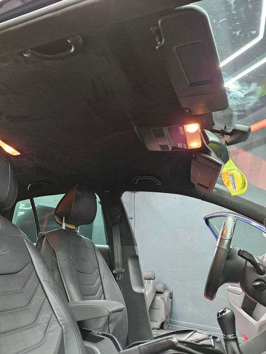 Material textil/alcantara retapitare Vw + kit plafon instelat