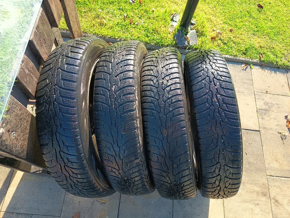 Jante + senzori BMW i3 cu anvelope 155 70 19 iarna