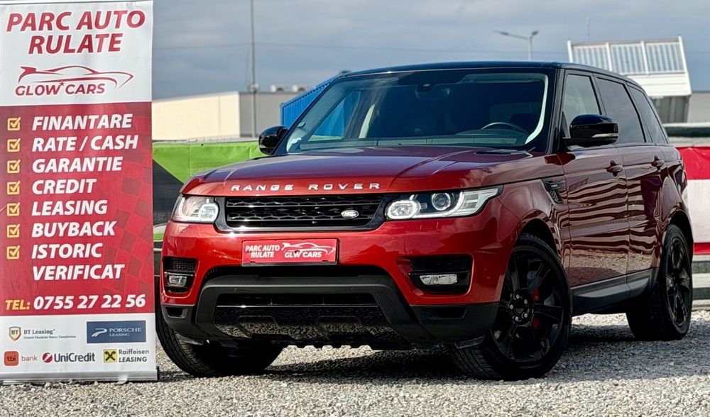 Land Rover Range Rover Sport GARANTIE 1 an!HYBRID/DIESEL Portocaliu virtual cockpit RATE/CREDIT