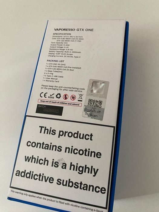 Vaporesso GTX ONE