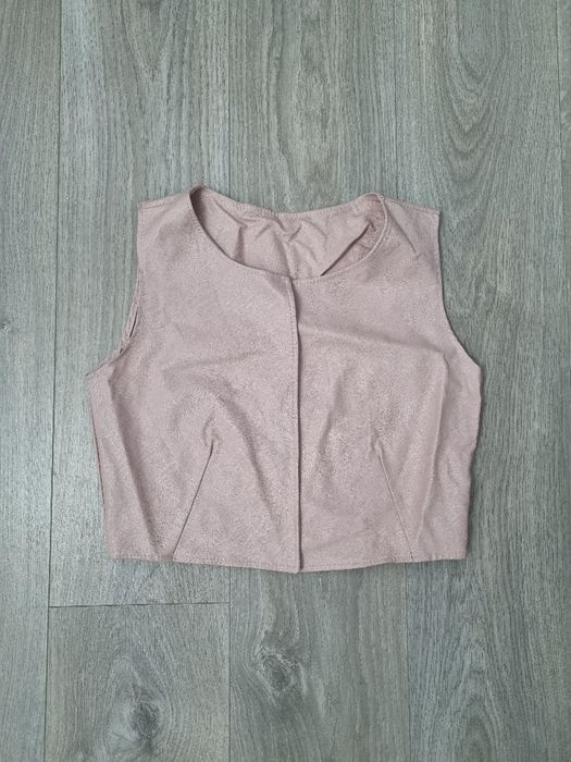 Vestă de piele de damă