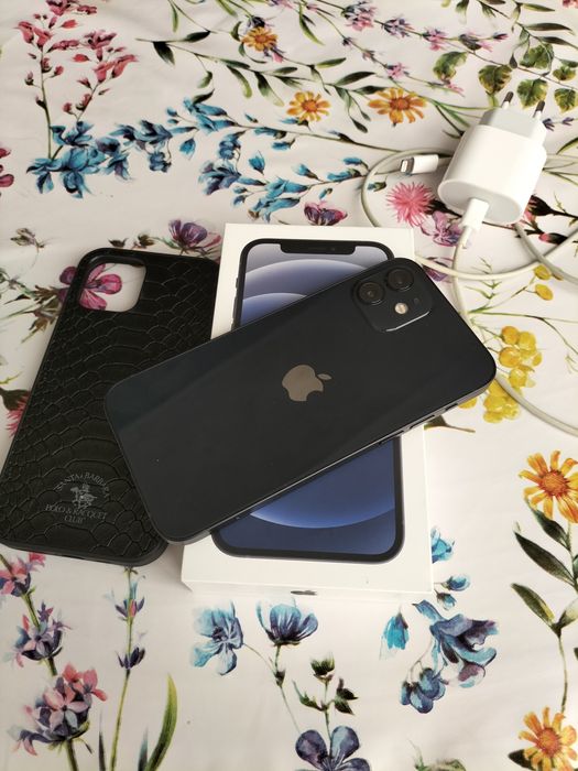 Айфон 12 черный 12