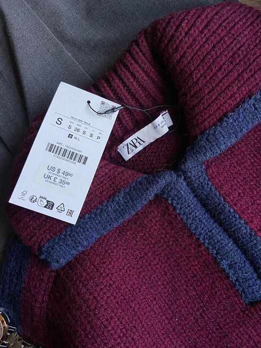 Пуловер блуза суичър zara S размер