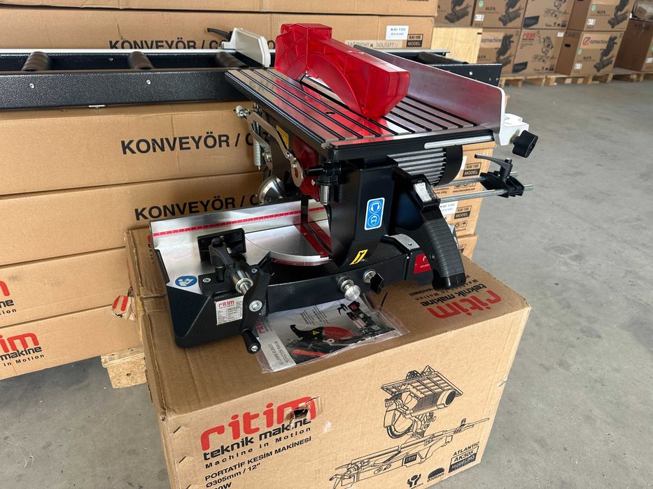 Циркуляр с чупещо рамо ATLANTIC AK305 Т + диск FREUD, Ozcelik, ЛИЗИНГ