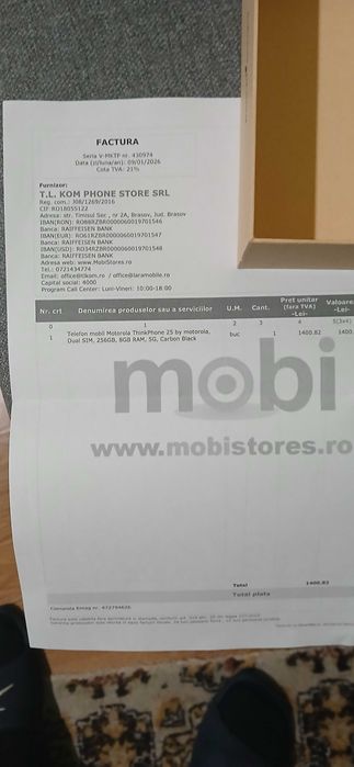 Motorola Thinkphone 25 nou