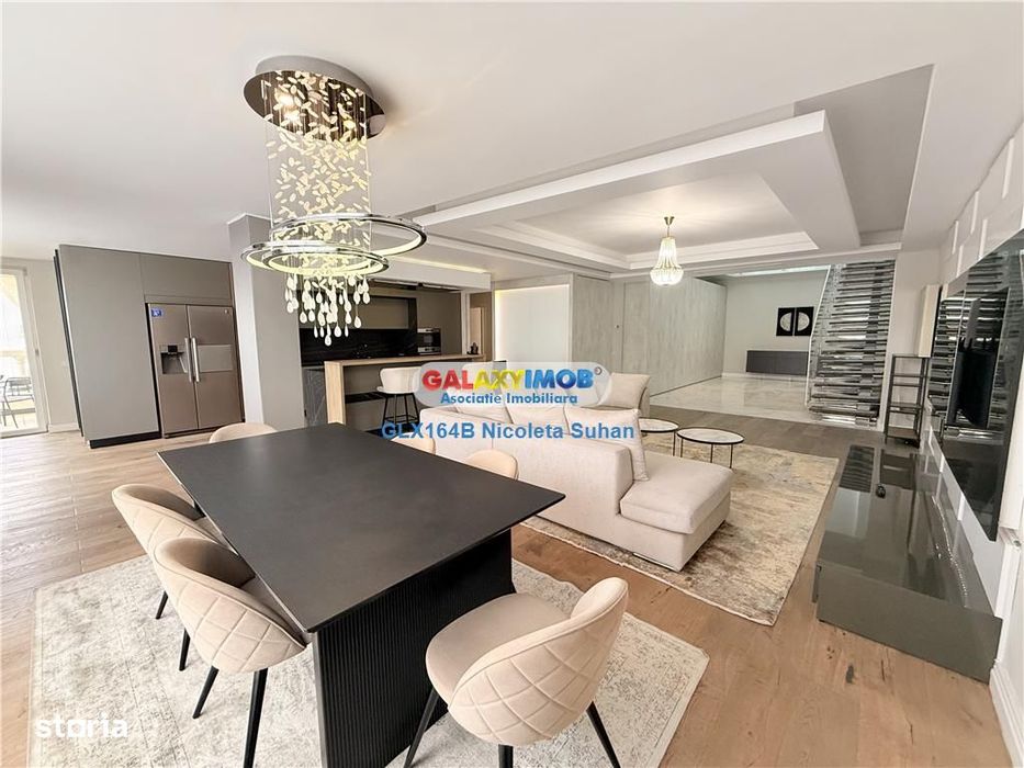 Penthouse 5 Camere -460 Mp De Lux Herastrau Vedere Libera — fotografia 3