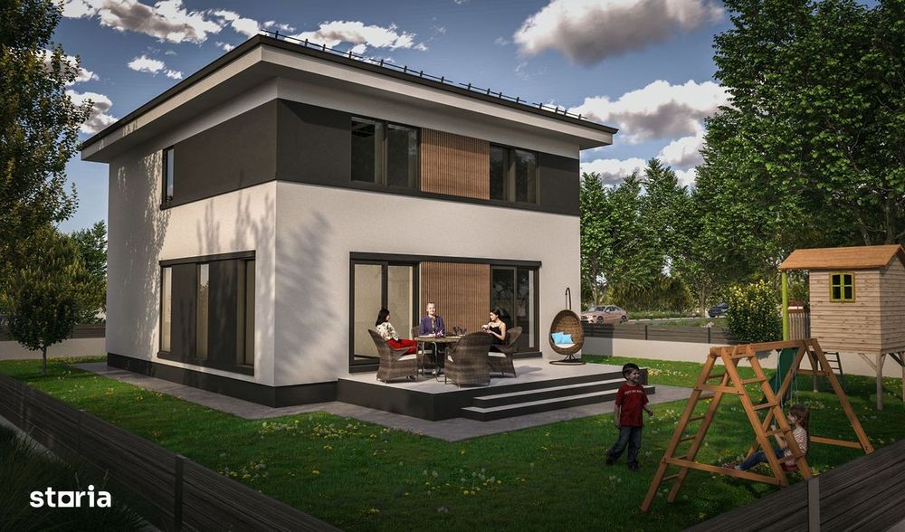 Casa individuala Domnesti - Calitate premium si spatiu generos - 155mp