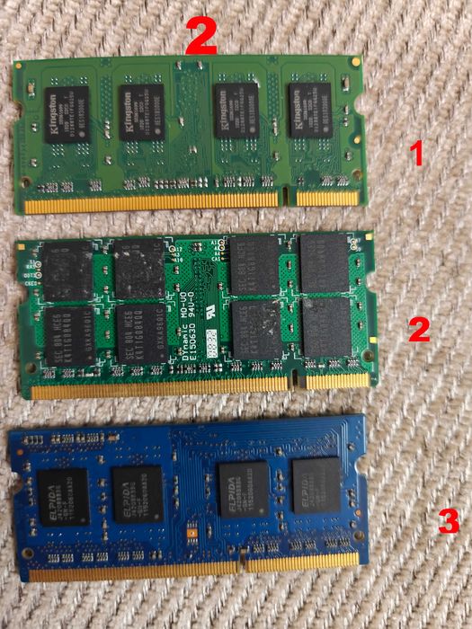 Memorii RAM  Laptop DDR3 ,DDR2