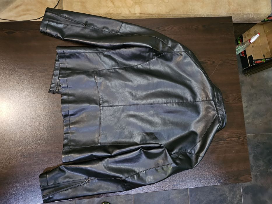 Мъжко кожено яке ZARA