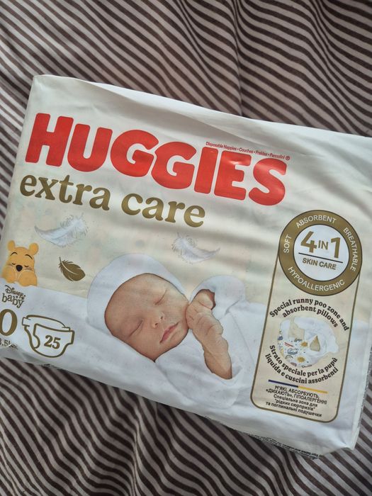 Pampers huggies 33 bucati