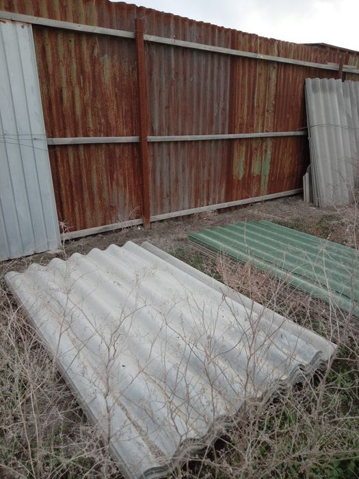 Шифер б/у серый около 10шт