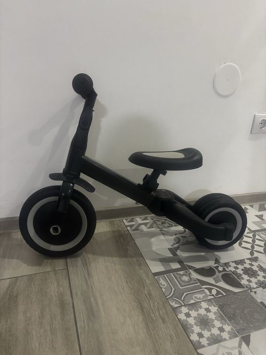 Tricicleta si bicicleta de echilibru Topmark 4 in 1 - Kaya, negru