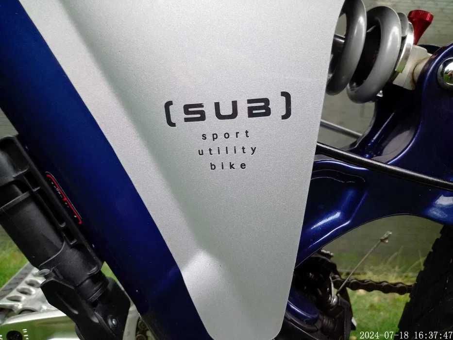 Bicicleta Giant Prodigy S.U.B. full alu, 27 viteze, dubla suspensie