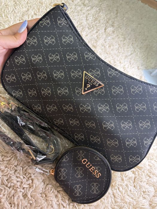 Geanta neagra guess