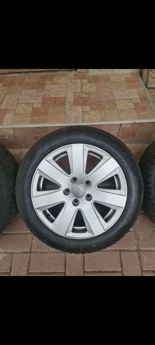 Jante R16 5x112 cu anvelope iarna 205/55R16