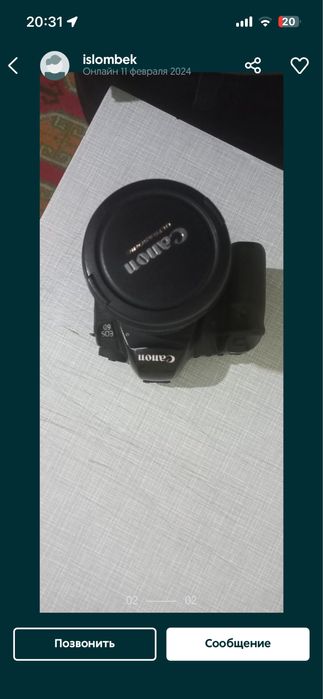 canon 6 d satiladi sroshni