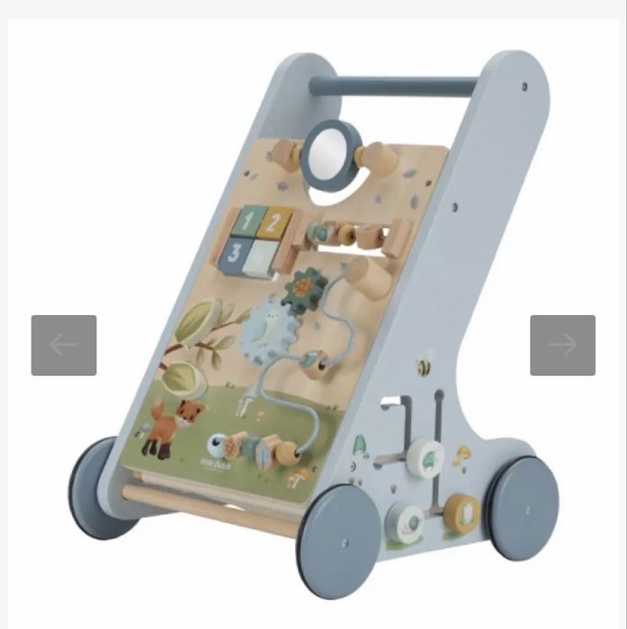 Little Dutch Дървена проходилка с активности Forest Friends