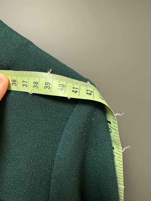 Rochie din stofă de culoare verde, mărimea 40, stare excelentă, ASHA