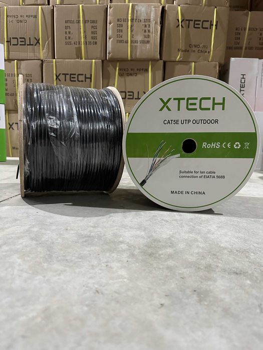 Xtech CAT5 CAT6 UTP/FTP внешний и внутренний кабель