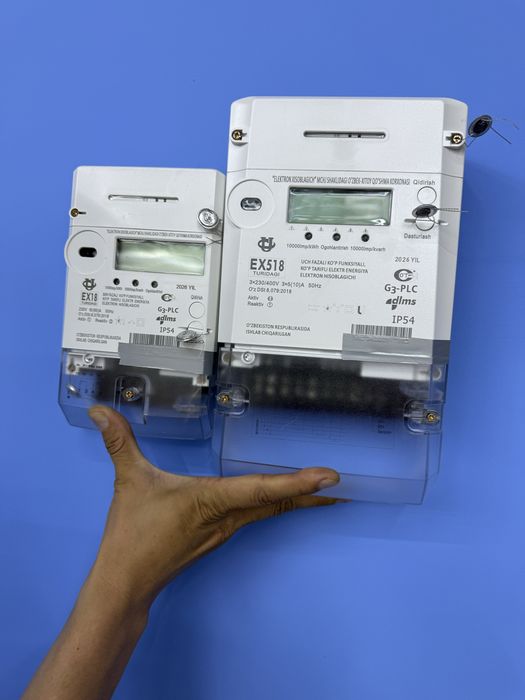 Elektron hisoblagich ex18  / Ex518  счетчик электр ex518