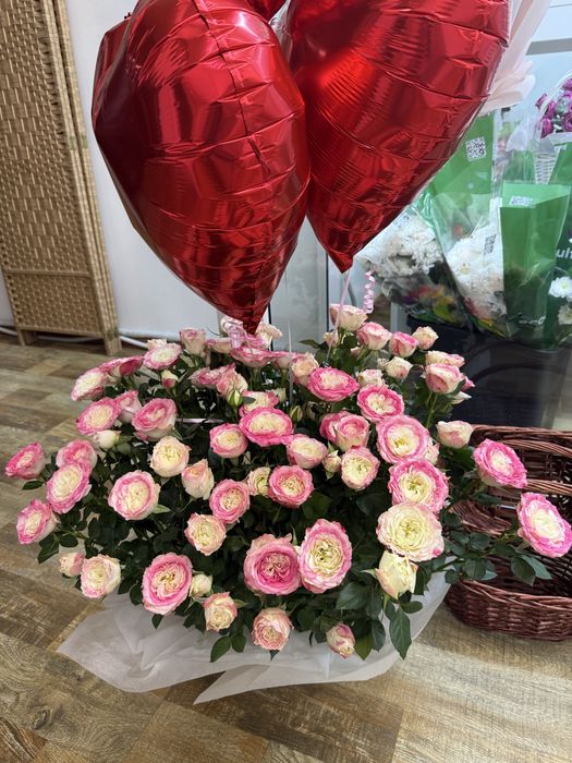 цветы + шары 25000