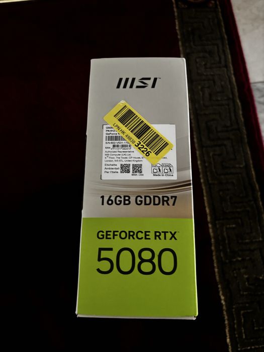 Видеокарта RTX 5080 Inspire 3X НОВА!