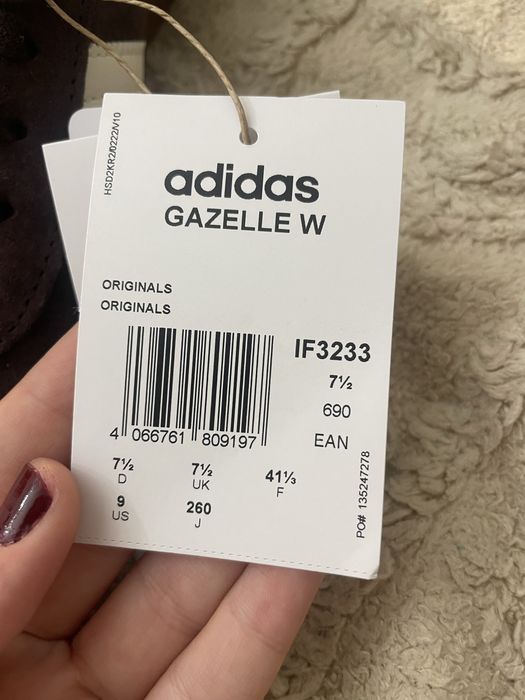 Adidas Gazelle Shadow Brown