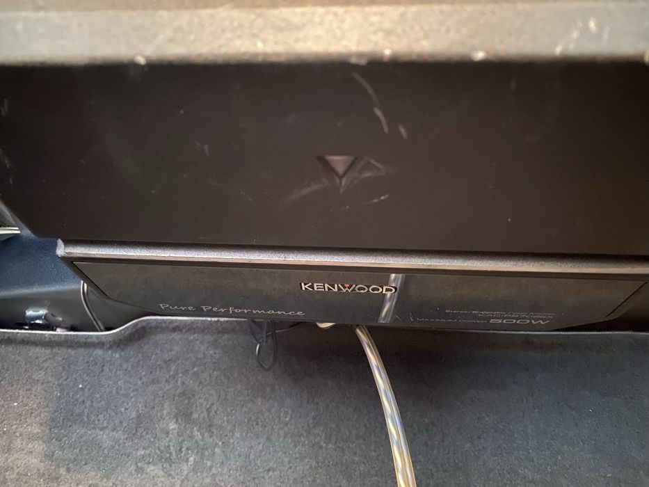 kenwood 320w с усилителем