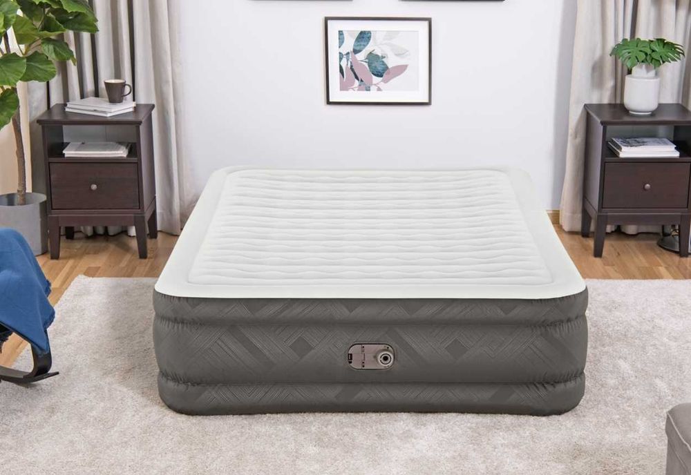 Кровать надувной-203x152x46 см. Bestway 69050. Доставка бесплатно