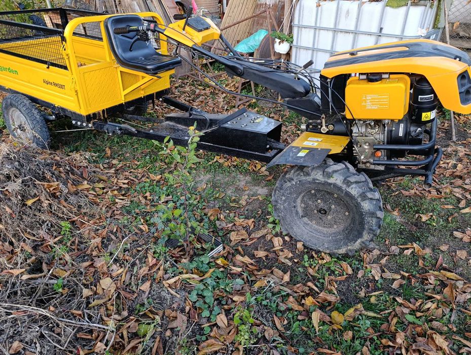 Motocultor progarden 12 cp diesel 4x4