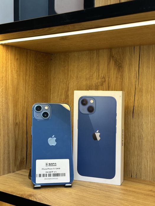 айфон 13 синий 92%