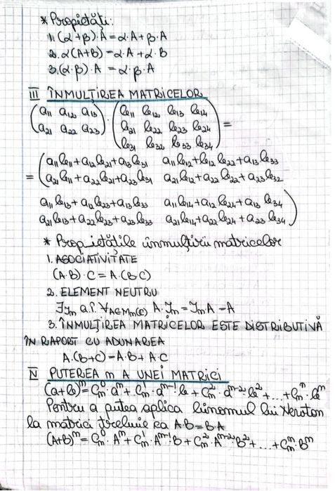 Materie matematică M2 (Științe ale naturii)-Clasele IX, X și XI- PDF