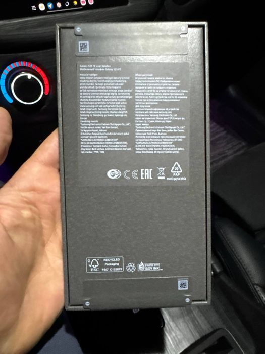 Samsung s25 fe yengi 256gb