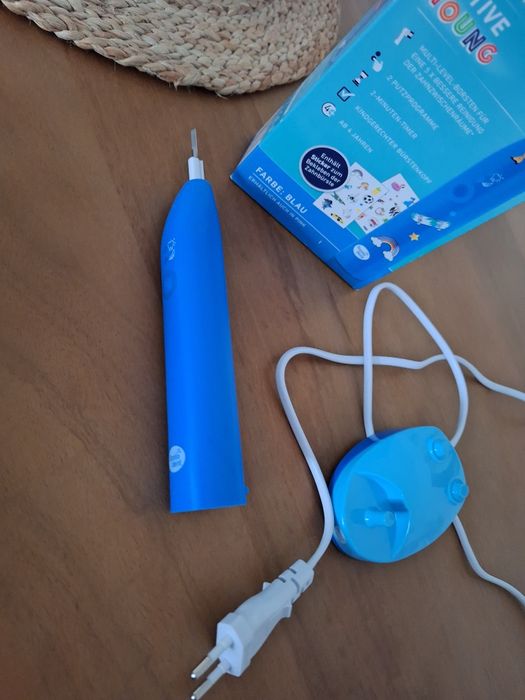 Periuta de dinti electrica copii Donto Dent, cu incarcator la priza