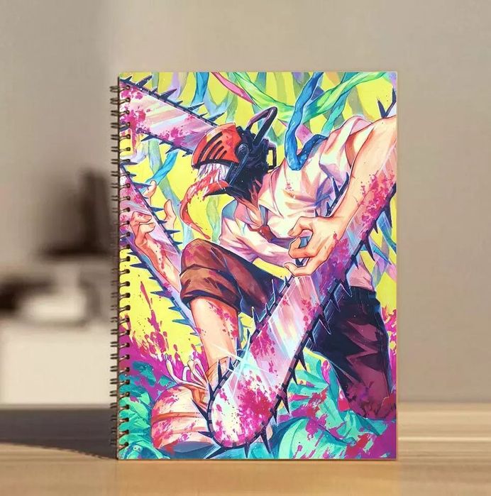 Скетчбуки из аниме Человек бензопила