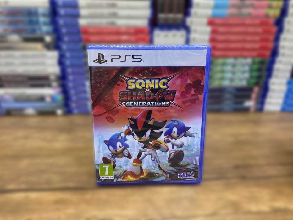 Новый Sonic X Shadow Generations PS5/ Соник Пс5 Детские Много Игр