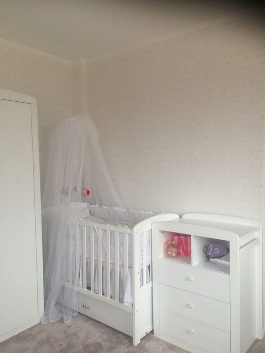 Комбинирано детско легло люлка с матрак Magniflex